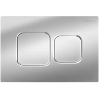 Кнопка смыва Cezares Pneumatic PN2-BTN-01 для инсталляции, хром