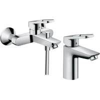 Комплект смесителей Hansgrohe Logis Loop 71244000 + 71151000
