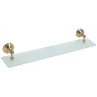 Полка стеклянная 60 см Bemeta Retro 144102247