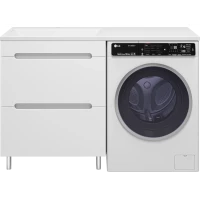 Тумба под раковину Misty Амур Э-Бай06070-022Я 68,6 см, напольная, над стиральной машиной, белый глянец