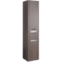 Пенал Акватон Сильва 1A215603SIW5L подвесной L, с бельевой корзиной, дуб макиато