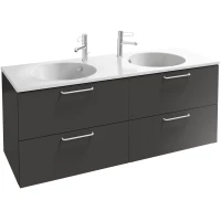 Тумба серый антрацит 140 см Jacob Delafon Odeon Rive Gauche EB2526-R6-N14