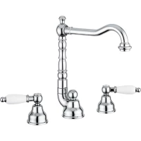 Смеситель для раковины Emmevi Deco Ceramic 121643/CR с донным клапаном, хром