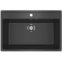 Кухонная мойка Ulgran черный U-600-308