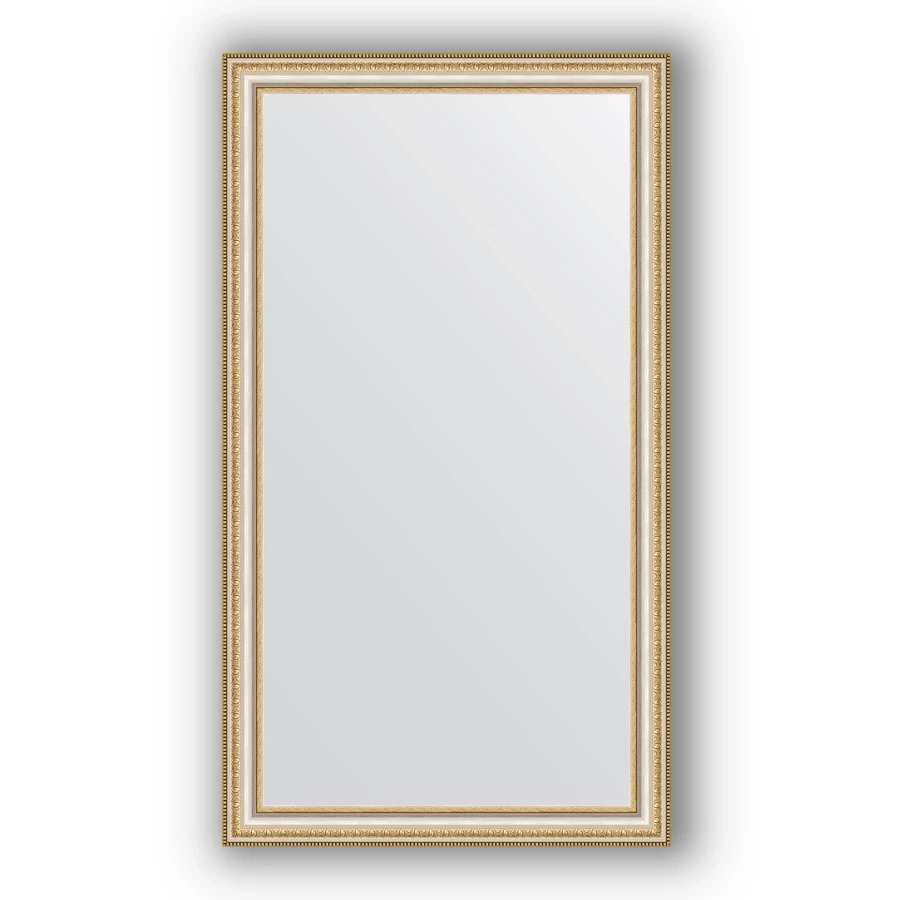 Зеркало 65x115 см золотые бусы на серебре Evoform Definite BY 1087
