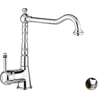 Смеситель для кухни Emmevi Laguna 40516/CO хром/золотой