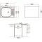 Кухонная мойка декоративная сталь Ukinox Классика CLL560.435 -GT6K 2L - 3