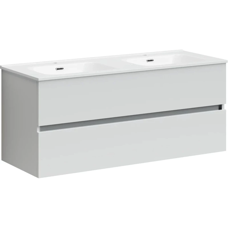 Комплект мебели белый глянец 121 см Sancos Urban UR120-2W + CN7004 + Z1200