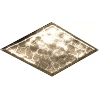 Декор Риад металл глянцевый 13,5x7,8