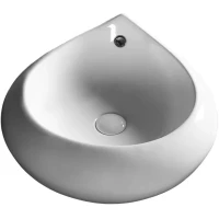 Раковина-чаша Ceruttispa CR045E 47,5x47 см, накладная, белый