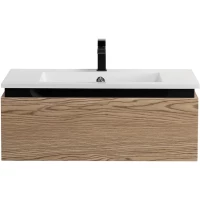 Тумба под раковину Cezares Slider SLIDER-800-1C-SO-RT-P 79,8 см, подвесная, дуб тангент