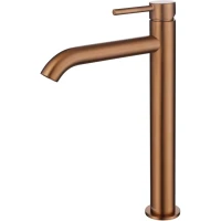 Смеситель для раковины Abber Wasser Kreis AF8111MRG розовое золото матовый