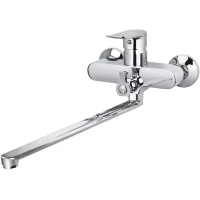 Смеситель для ванны Viko V-7205 универсальный, с душевым гарнитуром, хром