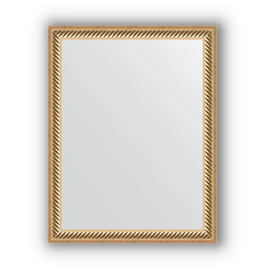 Зеркало 35x45 см витое золото Evoform Definite BY 1327 зеркало 68x128 см витой махагон evoform definite by 0744