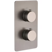 Термостат для ванны Boheme Cell 134-2-GM встраиваемый, графит матовый