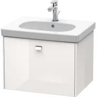 Тумба белый глянец 62 см Duravit Brioso BR404501022