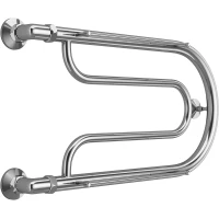 Полотенцесушитель водяной Terminus Фокстрот 4620768881022 352x600, бесшовный, хром