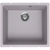 Кухонная мойка Ulgran Under 450-04 50x45 см, платина