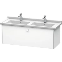 Тумба белый матовый 122 см Duravit Brioso  BR404401818