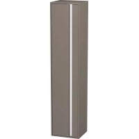 Пенал Duravit Ketho KT1255L4343 подвесной L, базальт матовый