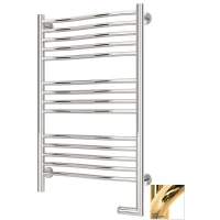 Полотенцесушитель электрический 800x500 золотой МЭМ правый Сунержа Флюид 2.0 03-5221-8050