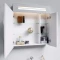Комплект мебели белый глянец 70,5 см Aqwella Neo Neo.01.07 + 1.WH30.2.083 + Neo.04.07 - 4