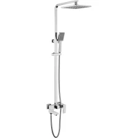 Душевая система Abber Daheim AF8216L 250 мм, со смесителем, хром