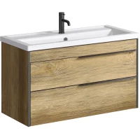 Тумба под раковину дуб балтийский 99 см Aqwella Fargo FRG0110DB