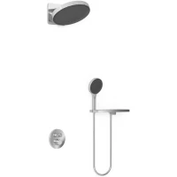 Душевой комплект Vincea Inspire VSFW-3I22MT3RCH 300 мм, с термостатом, хром