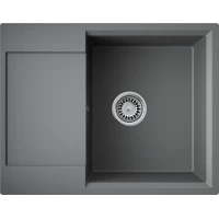 Кухонная мойка Omoikiri Tetogranit Daisen 65T-PL 4993517 65x51 см, платина