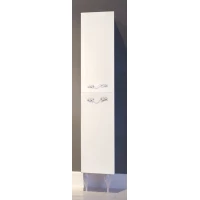 Пенал Marka One Lumier У73555 напольный L, белый глянец