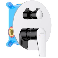 Смеситель для ванны Aquatek Бетта AQ1146CR встраиваемый, хром