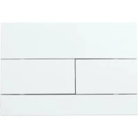 Кнопка смыва Veconi Flush V7 FLV7-W для инсталляции, белый глянец