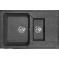 Кухонная мойка Dr.Gans Кардинал 760К 29.035.D0760.411 76x50 см, графит