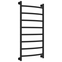 Полотенцесушитель водяной 1000x500 черный матовый Сунержа Галант+ 31-0200-1050