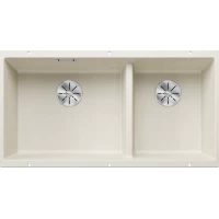 Кухонная мойка Blanco Subline 480/320-U InFino 527168 85,5x46 см, мягкий белый