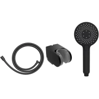 Душевой гарнитур Creavit SH119S черный матовый