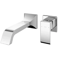 Смеситель для раковины Toto GC TLG08308R встраиваемый, без донного клапана, хром