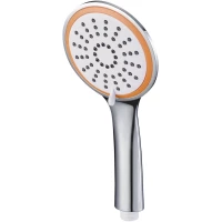 Душевая лейка G.Lauf UHS-1152OG 110 мм, 3 режима, хром/оранжевый