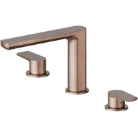 Смеситель для раковины Newform Haka 72000.59.067 без донного клапана, медь матовая