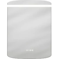 Зеркало Caprigo Софт 2060HW 60x80 см, с LED-подсветкой, сенсорным выключателем, антизапотеванием, часами