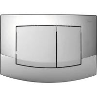 Кнопка смыва Tece TECEambia 9240254 для инсталляции, хром/матовый хром