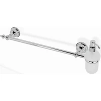 Полотенцедержатель с дозатором для жидкого мыла Stil Haus Elite EL69D(08) 50 см, хром