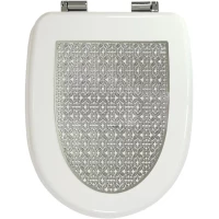 Сиденье для унитаза Migliore Gianeta 27921 с микролифтом, белый глянец/хром