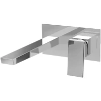 Смеситель для раковины Noken Square N186490037 встраиваемый, без донного клапана, хром