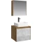 Комплект мебели дуб балтийский/бетон светлый 61 см Aqwella 5 Stars Mobi MOB0106DB + MOB0706BS + 4640021064269 + MOB0406 + MOB0717DB - 1