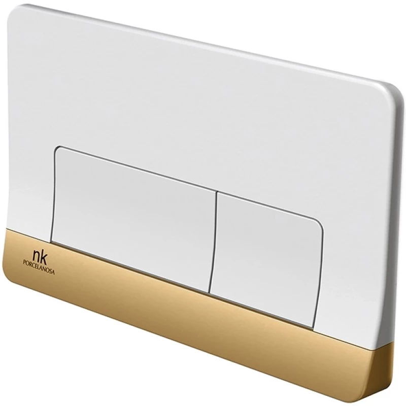 Смывная клавиша Noken Smart Line Forma белый/золотой N386000081