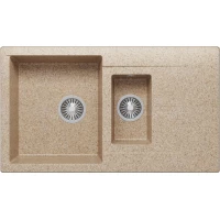 Кухонная мойка Polygran Brig-870 песочный 627413