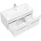 Комплект мебели белый глянец 100 см Акватон Мадрид 1A128001MA010 + 1A70473KPR010 + 1A111602MA010 - 5