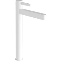 Смеситель для раковины Hansgrohe Finoris 76072700 CoolStart, с донным клапаном, белый матовый